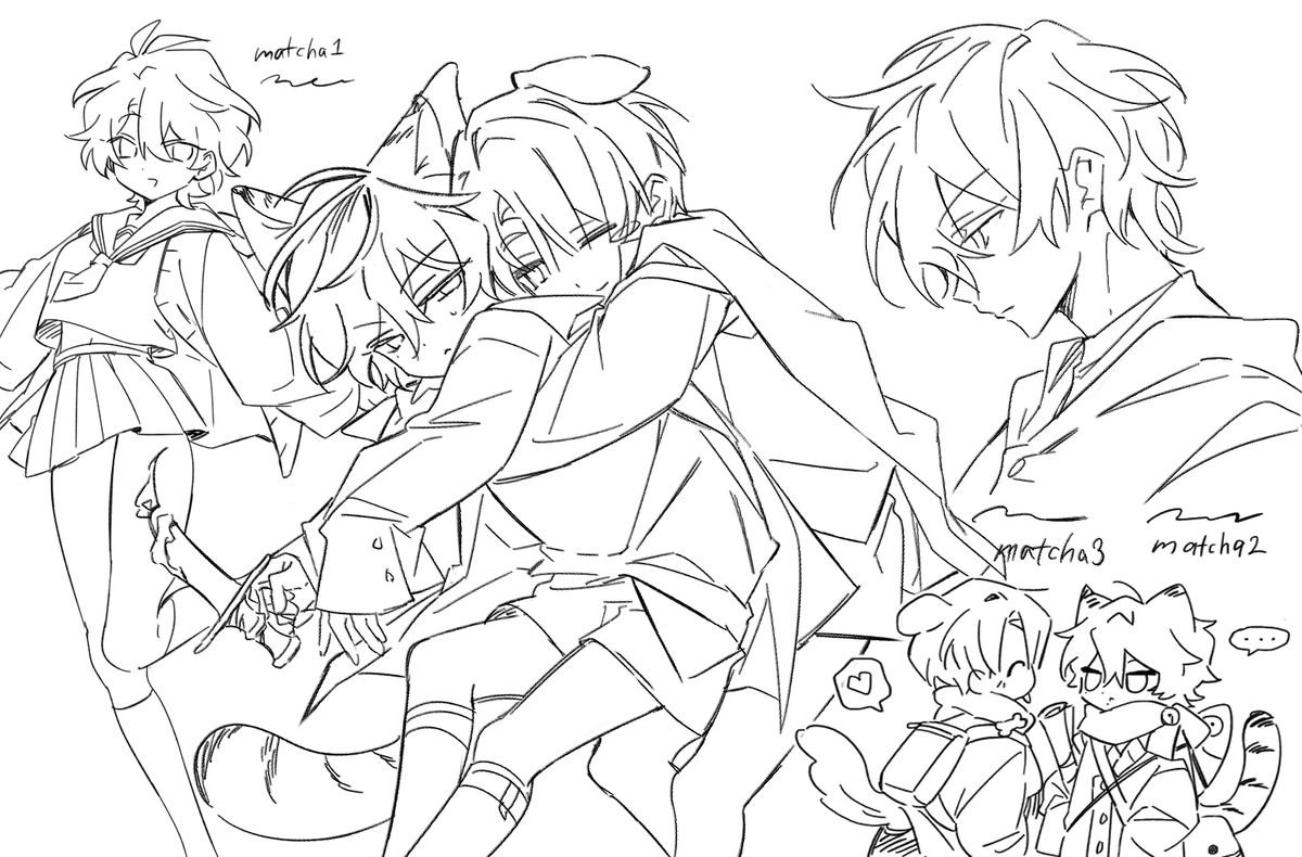 말차/마감중·감사합니다! tweet media