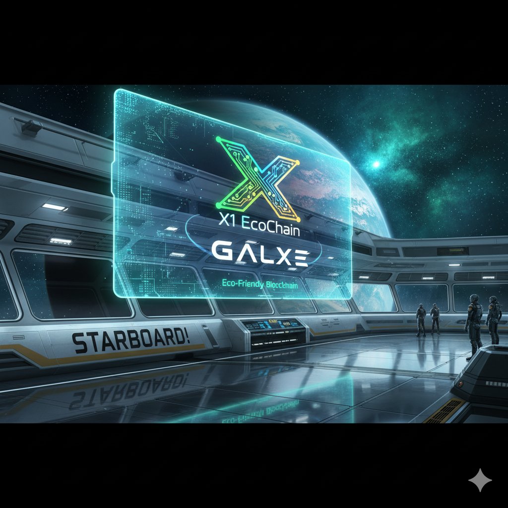cryptoratonixt's tweet image. &quot; X1 EcoChain💪🏻

 shines on✨

 @Galxe
 Starboard! 📊 Dive into our sustainable blockchain missions, earn unique NFTs 🥂, and lead the charge for a greener Web3 future!  Join now &amp;amp; make an impact! 🔥#X1EcoChain #Galxe #GreenWeb3&quot;