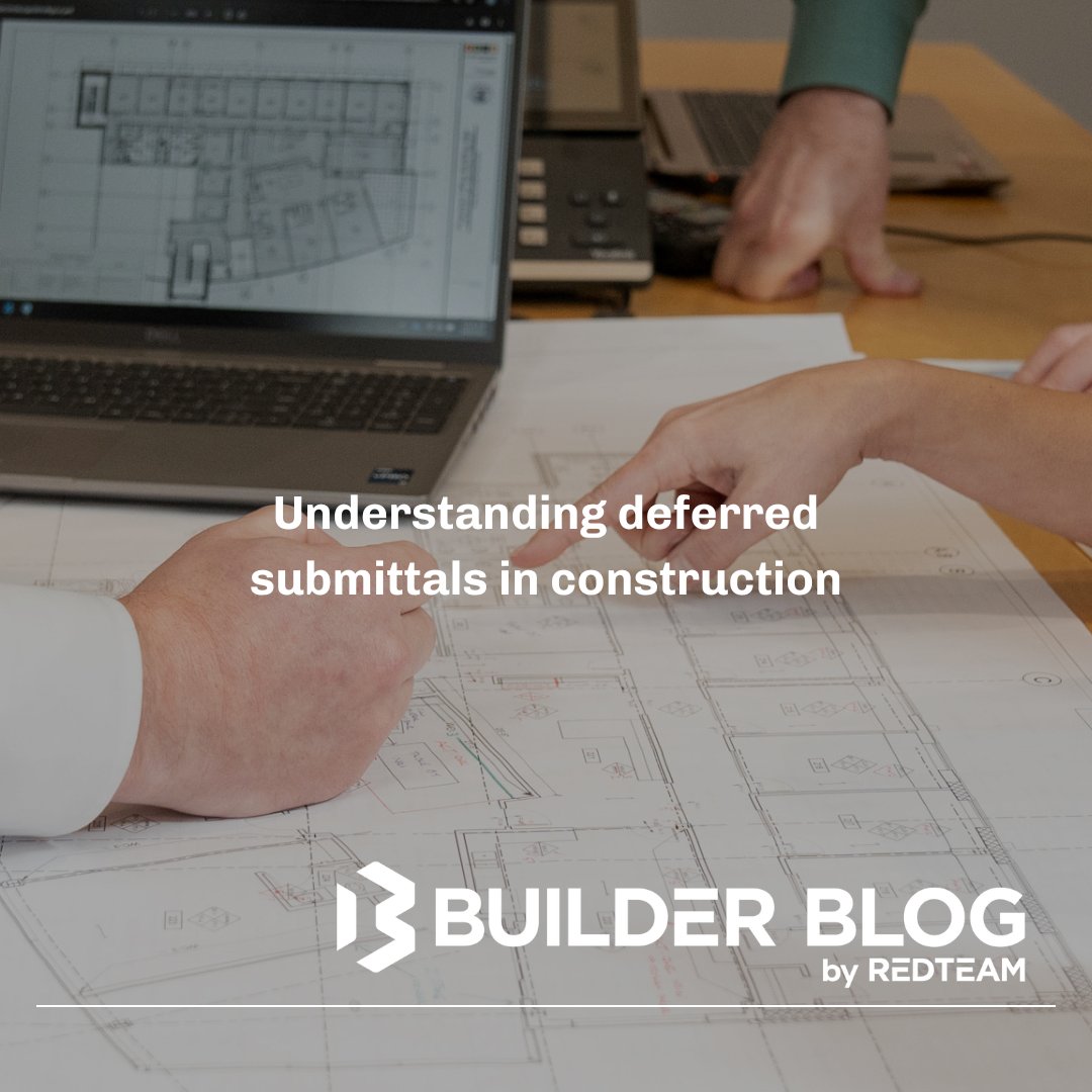 redteamsoftware's tweet image. Learn more about deferred submittals in construction! Dive into navigating risks like scope gaps and sequencing issues, discover best practices for more efficient review processes and how a centralized submittals workspace can streamline your projects. 🏗️ hubs.li/Q03Lltzh0
