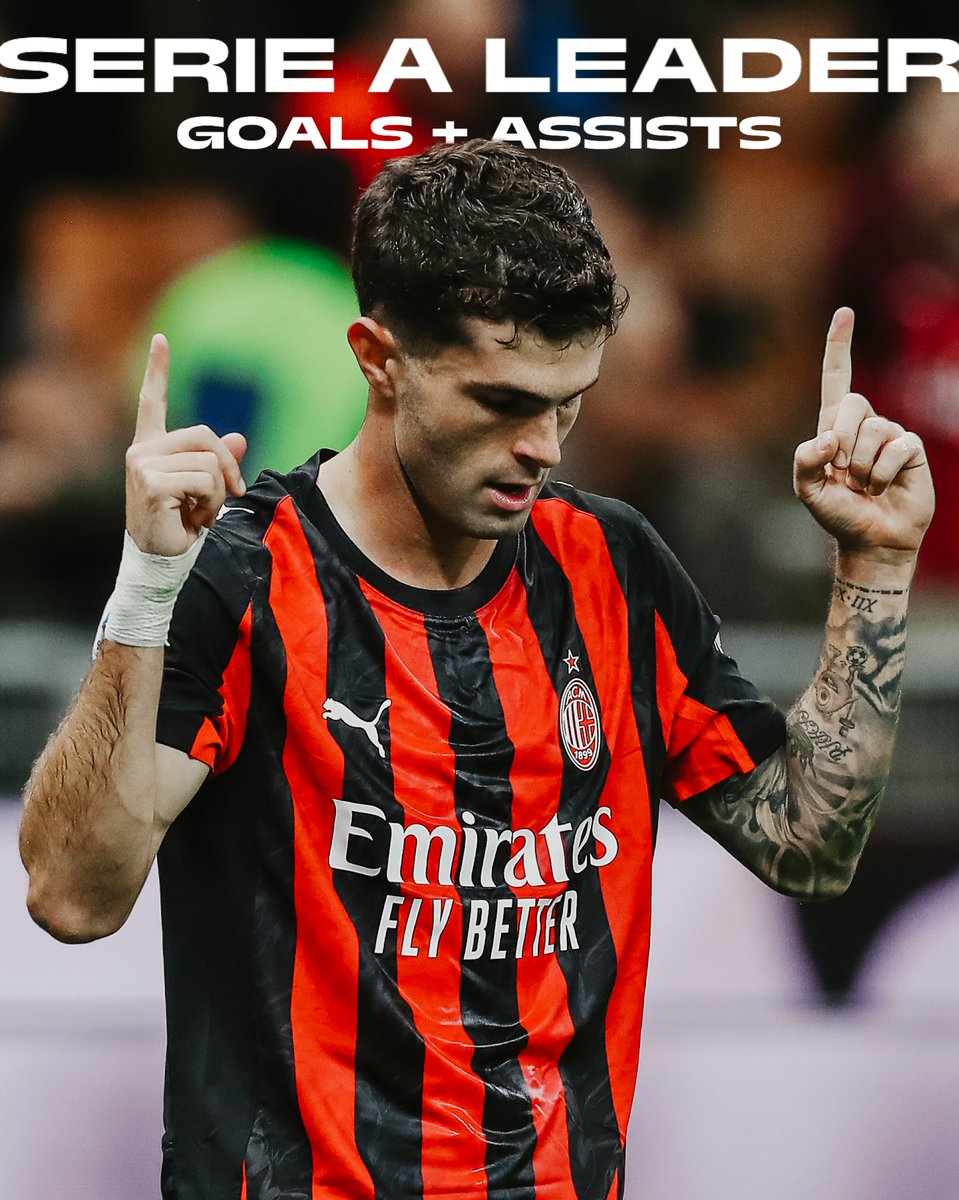 USMNT's tweet photo. The @SerieA Leader in Goals + Assists https://t.co/xd455Jt9D2