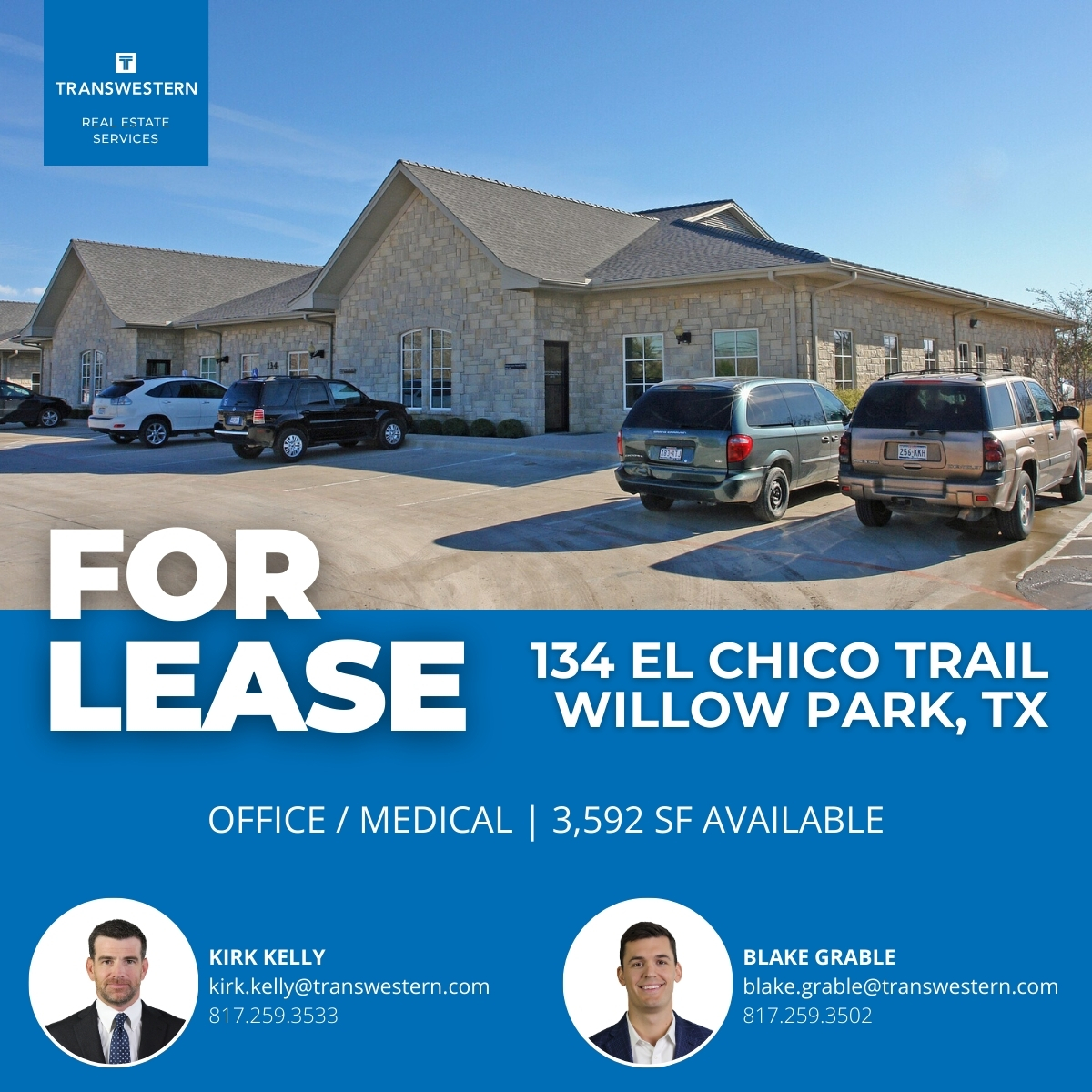 TranswesternFW's tweet photo. Now Leasing | 134 El Chico Trail – Willow Park, TX
#Transwestern #NowLeasing #WillowPark #MedicalOffice #OfficeSpace #CRE #TranswesternFortWorth #DFWRealEstate https://t.co/n5nnlWp5Bf