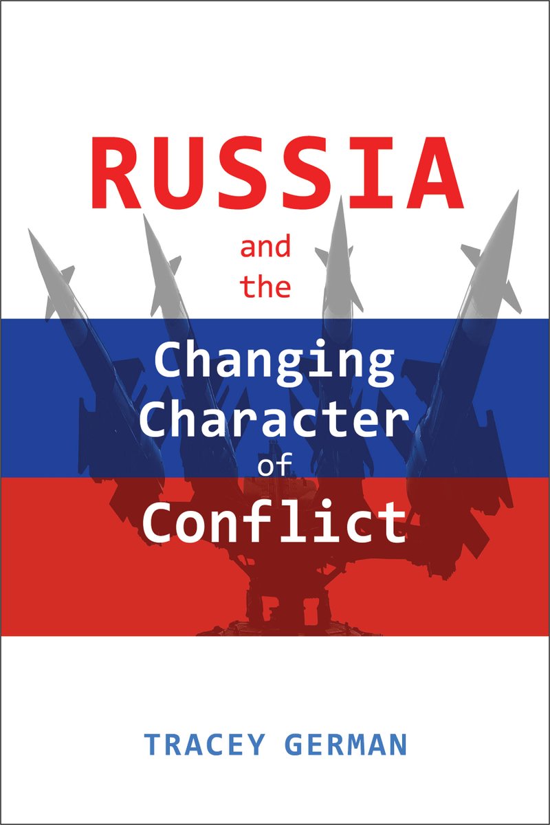 Russia’s war in Ukraine underscores the urgency of understanding Moscow’s military thought. Tracey German’s acclaimed book "Russia and the Changing Character of Conflict" cuts through Western assumptions to reveal how Russia itself sees modern war.  cambriapress.com/RussiaConflict