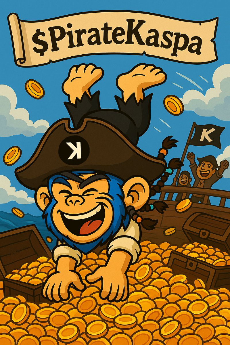 Pirates_Kaspa's tweet photo. When your portfolio is only $PirateKaspa: YOLO ๐ดโโ ๏ธ
Like if true!
#Kaspa #PirateKaspa #Crypto #MemeToken #NFT #KRC20 #KRC721 #BlockDAG #PirateClub #PirateNFT #L2 #KASPLEX #SmartContracts