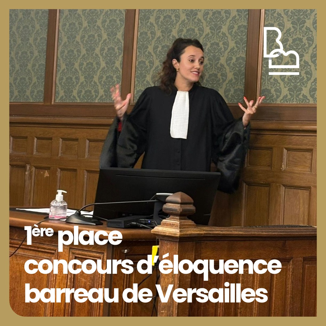 🏆 Première place du concours d’éloquence de la rentrée du barreau de Versailles pour Laura Gicquel face aux candidats des autres délégations.
Merci au barreau de Versailles pour leur accueil et l’organisation de cet événement riche en rencontres et échanges.

#BarreauDeMarseille