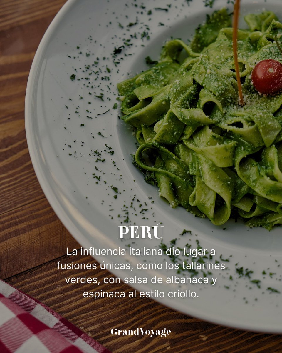 🍝 25 de octubre – Día Mundial de la Pasta

La pasta es mucho más que un plato: es tradición, cultura y creatividad en la mesa. 

Desde Roma hasta Lima, pasando por Shanghái y Tokio.

📌¿Cuál es tu plato de pasta favorito en el mundo?