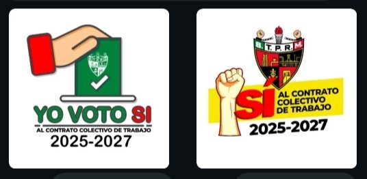 ZAGAZ5's tweet image. El voto democrático en el STPRM reafirma nuestro SÍ a la aceptación legítima del CCT, a la transparencia y a los beneficios colectivos. Un SÍ libre y consciente como la mejor opción para fortalecer nuestros derechos y la unidad. @Seccion42_STPRM @lgps03101  @MarcoAzuara1