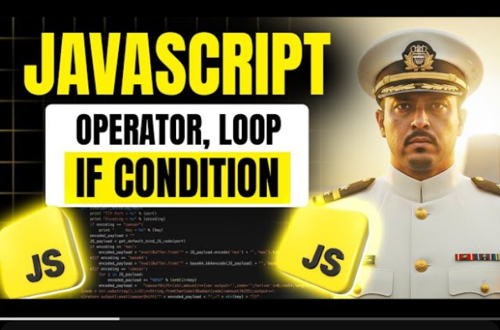 Snycoder_x's tweet image. Day 19 – Web Dev Defence Series 🚀
Explored JavaScript Operators, Loops & If Conditions 💻
Step by step, building strong JS fundamentals ⚡
#WebDevelopment #JavaScript #CodingJourney