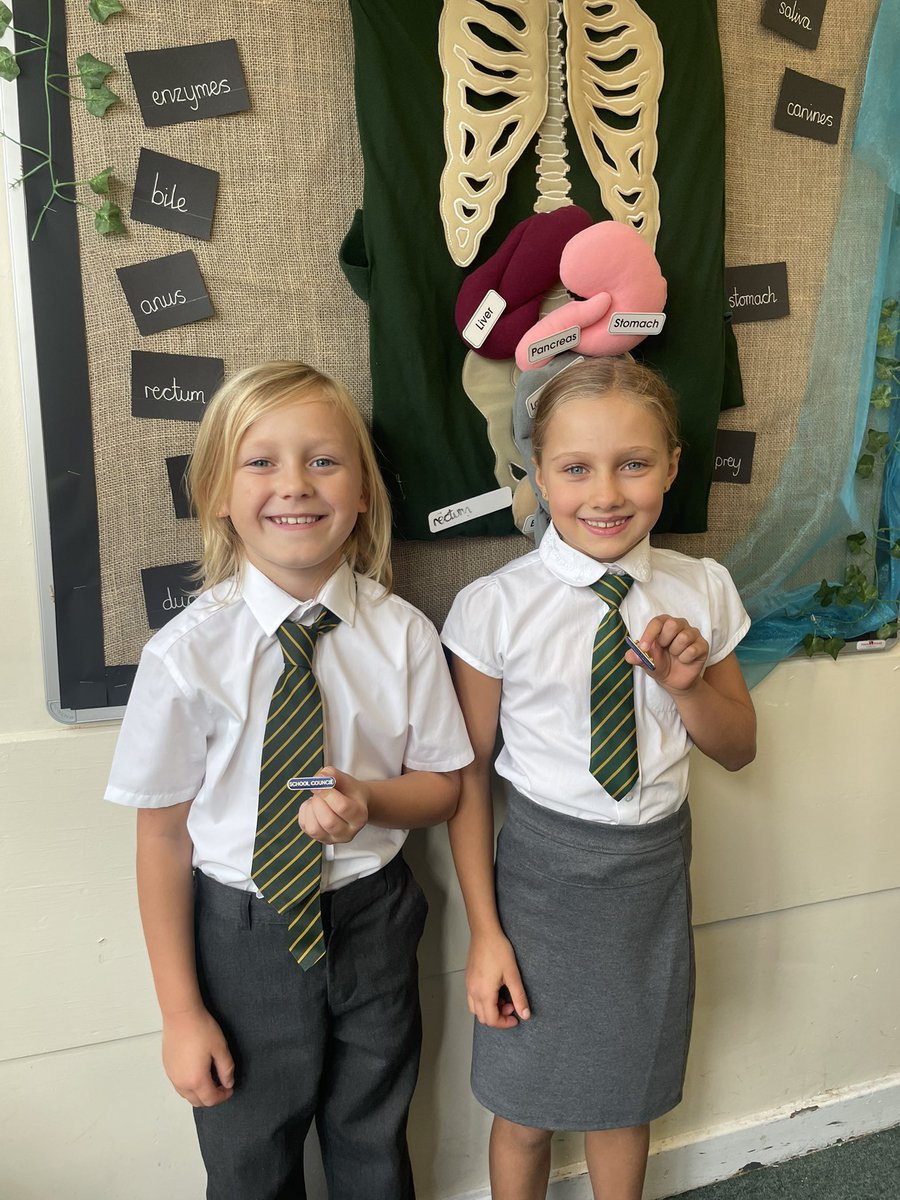 Our wonderful new school council class members <a href="/StRoyston/">Royston St John Baptist Primary School</a>