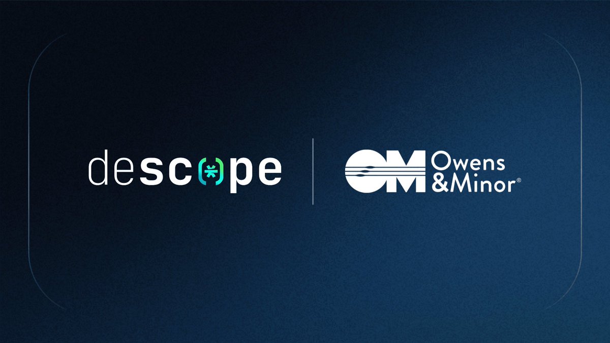 Customer Week Day 1: Owens &amp; Minor

The Fortune 500 healthcare org operates several specialized apps, each with their own UX and security expectations. 

<a href="/descopeinc/">Descope</a> helped them...

🧵👇