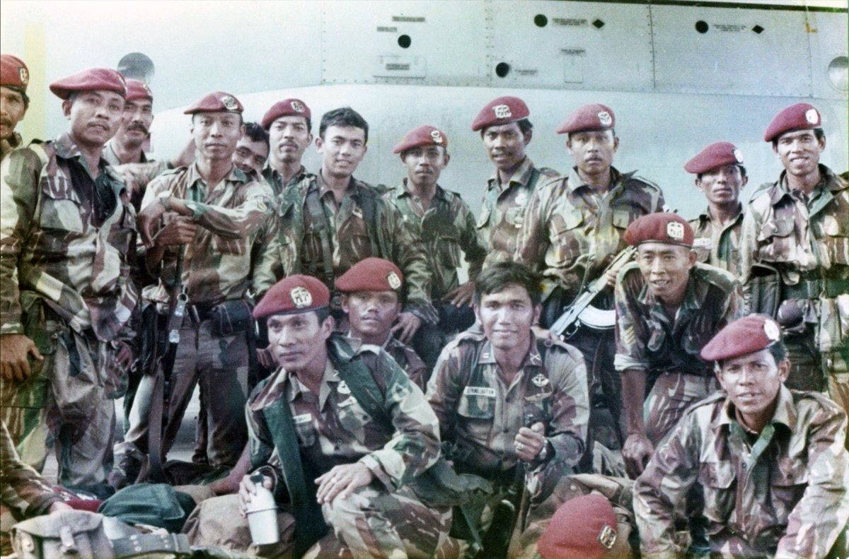 akhirnya bisa direstorasi sedikit. timor timur dpeloyment 1975.