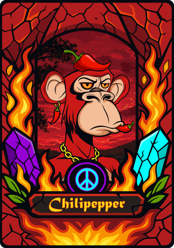 hbba_onchain's tweet photo. 🔥 New Legendary Alert on @vibechain ! 🔥

✨ A fresh Legendary card has just dropped - inspired by the one and only @chili_pepper_m 🌶️

🌈 Spicy vibes, groovy art, and pure Hippie energy 🦧
🎴 Who’s ready to pull this legend from the pack? 👀 https://t.co/OQeVh2ilQ1