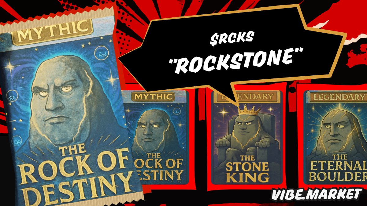 EthFallenz's tweet photo. 🔥 The Stone of Legends has arrived! Unleash its power and become a meme legend. Get yours now! 💎 #VibeChain

Grab your Rockstone ($RCKS) packs on @vibechain ♦️

https://t.co/cmKlghwqRQ https://t.co/vBSkJu0odj