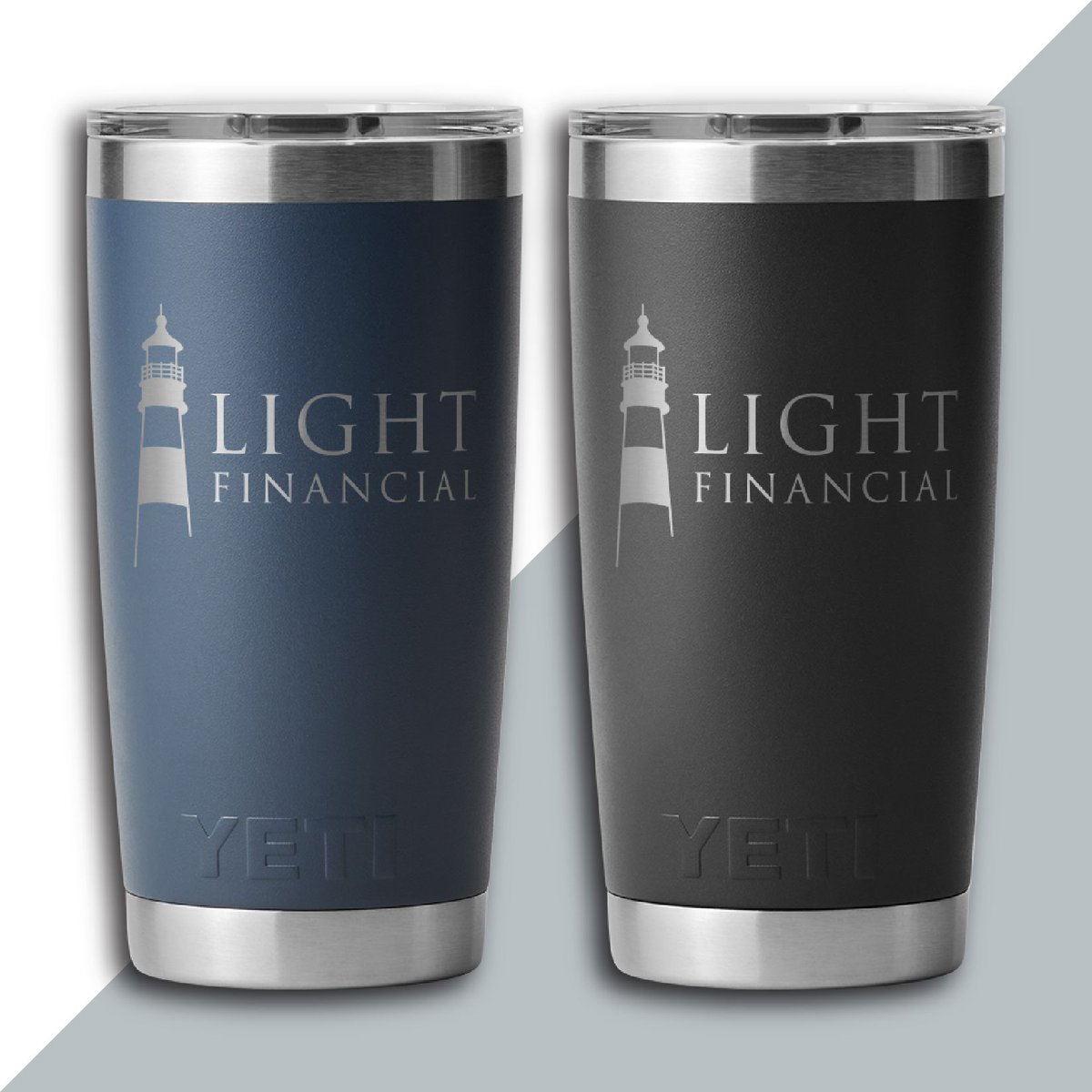 Just in time for National Coffee Day! ☕ We loved partnering with Light Financial on their new custom YETIs.

#NationalCoffeeDay #LightFinancial #CustomTumblers #ConsiderItBranded #JustGoPromo