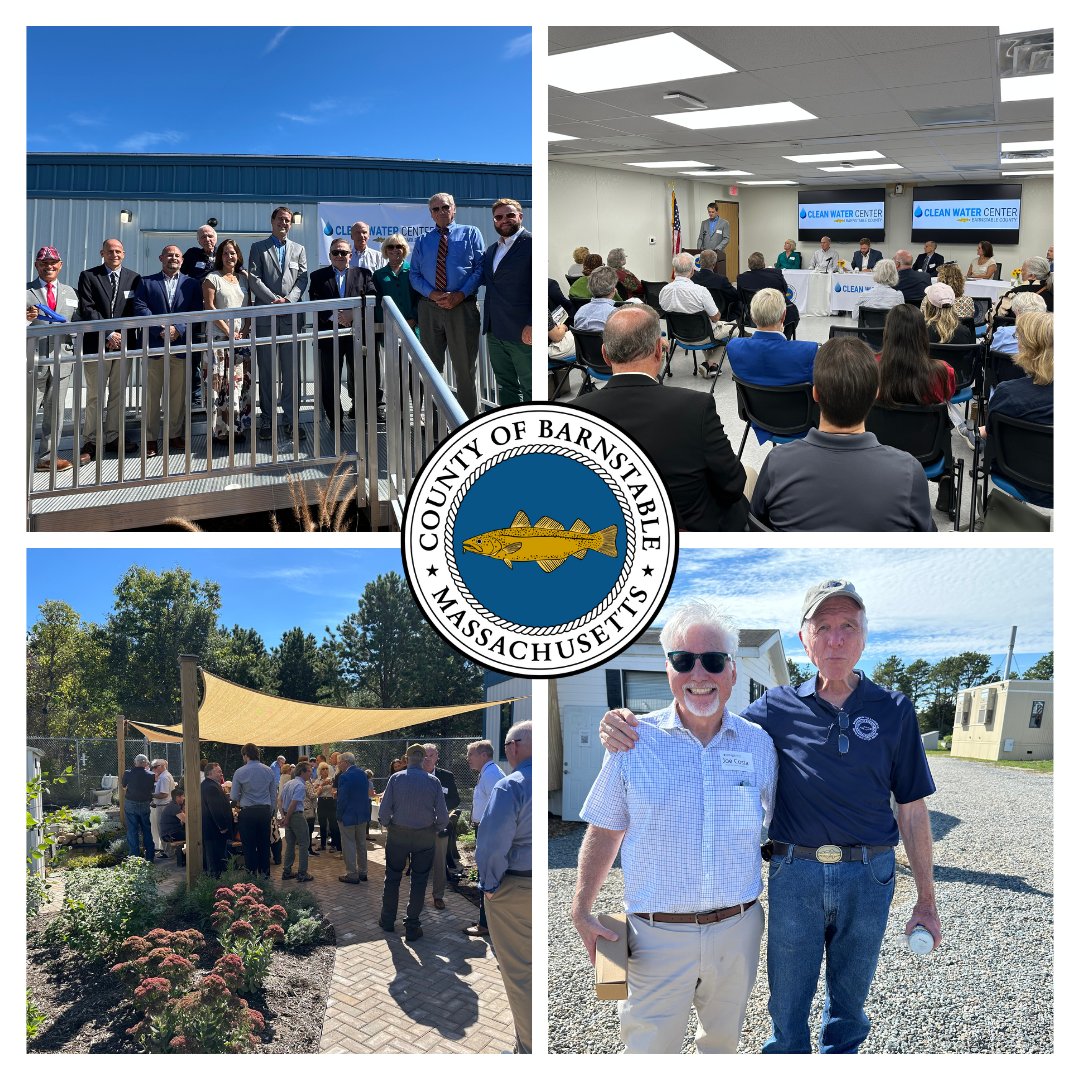 🌊✂️ A big moment for Cape Cod!
Barnstable County cut the ribbon last Friday on the newly expanded Clean Water Center at MASSTC in Sandwich.
Learn more ➡️ loom.ly/zxWk02s