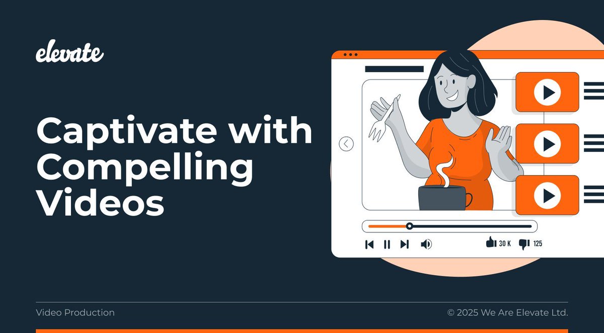 weareelevate's tweet photo. 🎥 Don’t just tell your story — show it.
With Elevate, we create videos that captivate, connect, and convert.

#VideoMarketing #Elevate https://t.co/lAa3NVY1TU