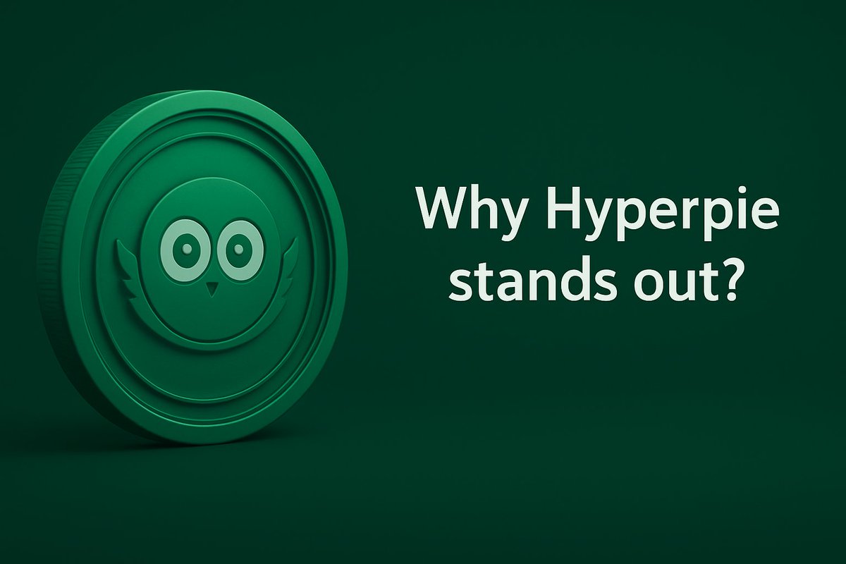 DemoDenny's tweet image. Why does Hyperpie stand out?

@Hyperpiexyz_io is unique because it brings DeFi and meme culture together in one ecosystem on Hyperliquid. With it, you can stake $HYPE to earn $mHYPE, which keeps generating rewards while still giving you the freedom to trade or put your tokens to…