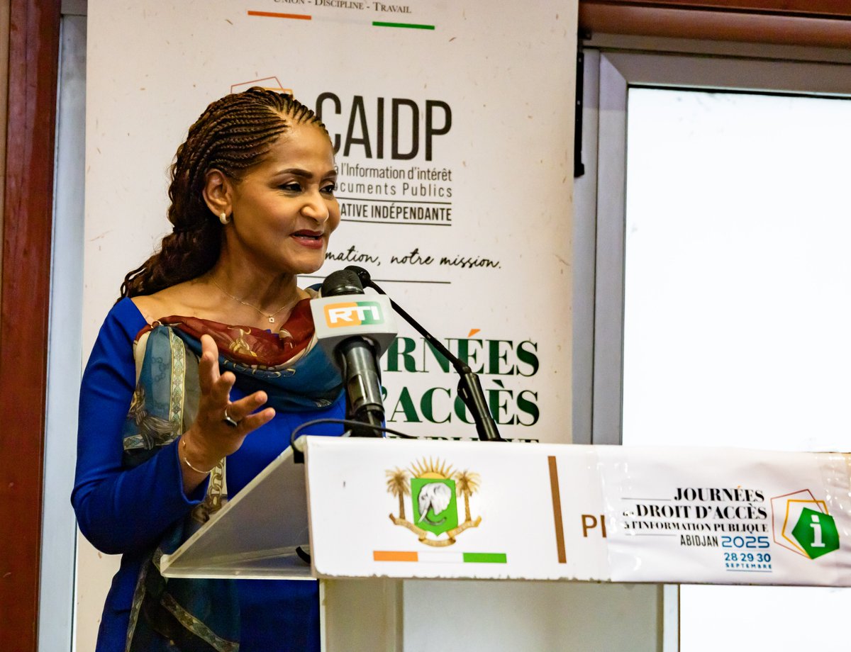 MINCOM_CI's tweet image. La 2ᵉ édition des JDAIP s’est ouverte à Abidjan. La Côte d’Ivoire réaffirme son engagement pour la transparence et l’accès à l’information, seule nation francophone de la sous-région dotée d’un cadre solide. Une fierté nationale et un exemple pour l’Afrique.
