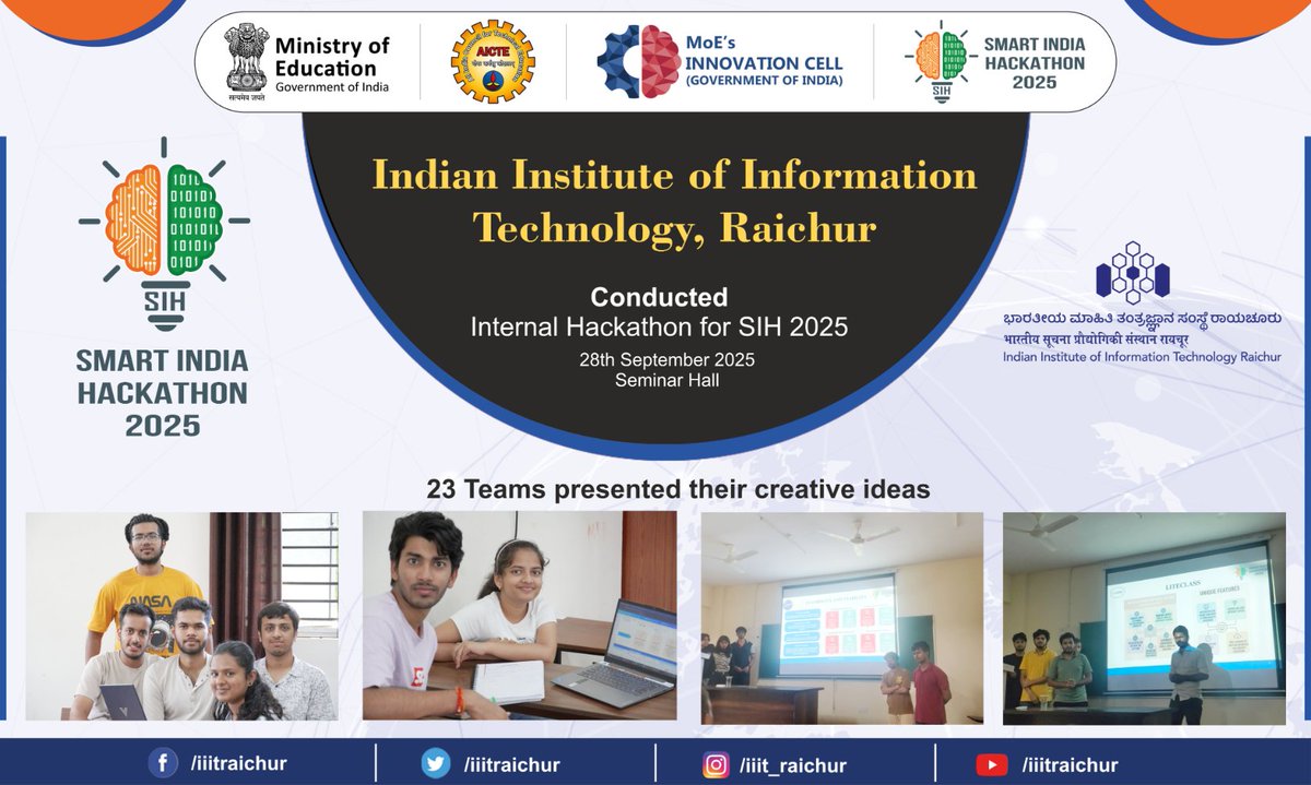 IIIT Raichur tweet media