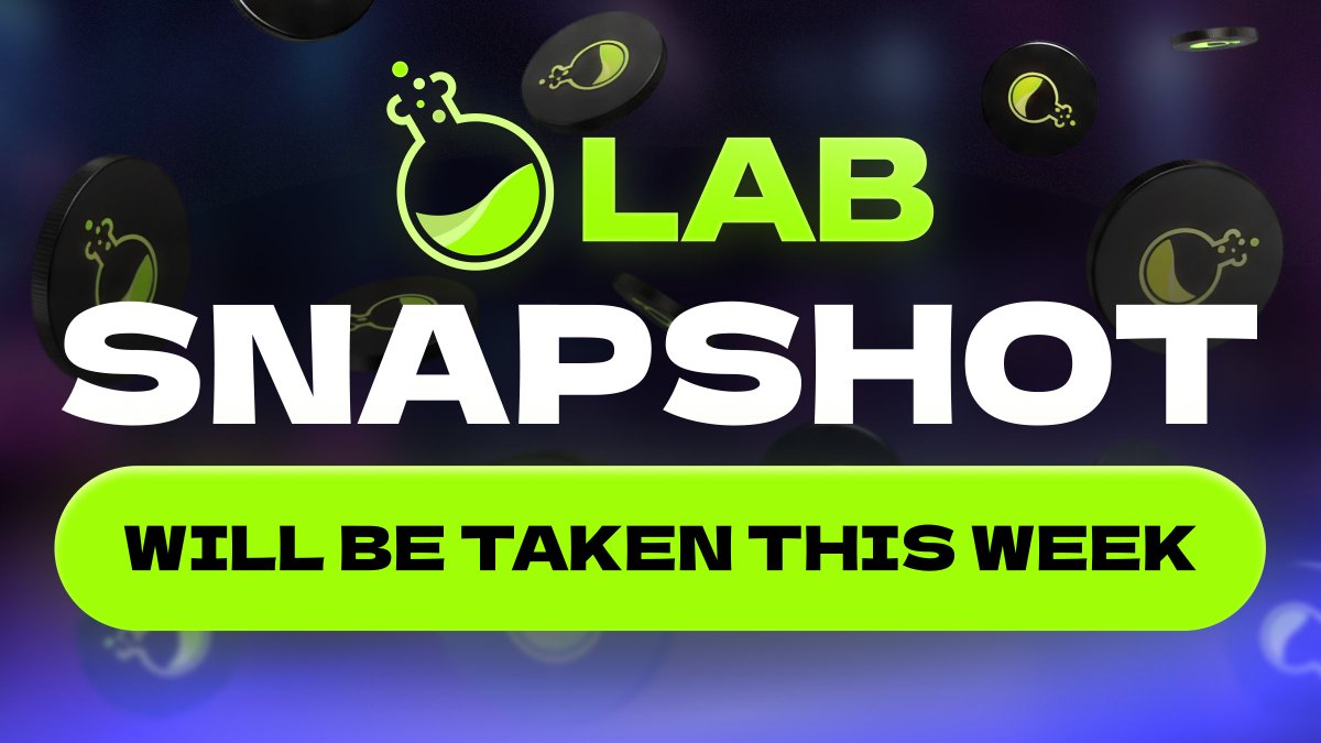 LABtrade_'s tweet image. The $LAB Airdrop is coming soon & the Snapshot will be done anytime this week
Both trading activity & lootbox claims will count
If you want to maximize your rewards, now’s the time to boost your volume & grab your lootbox
Every hand that built with LAB will feel this drop 📈
