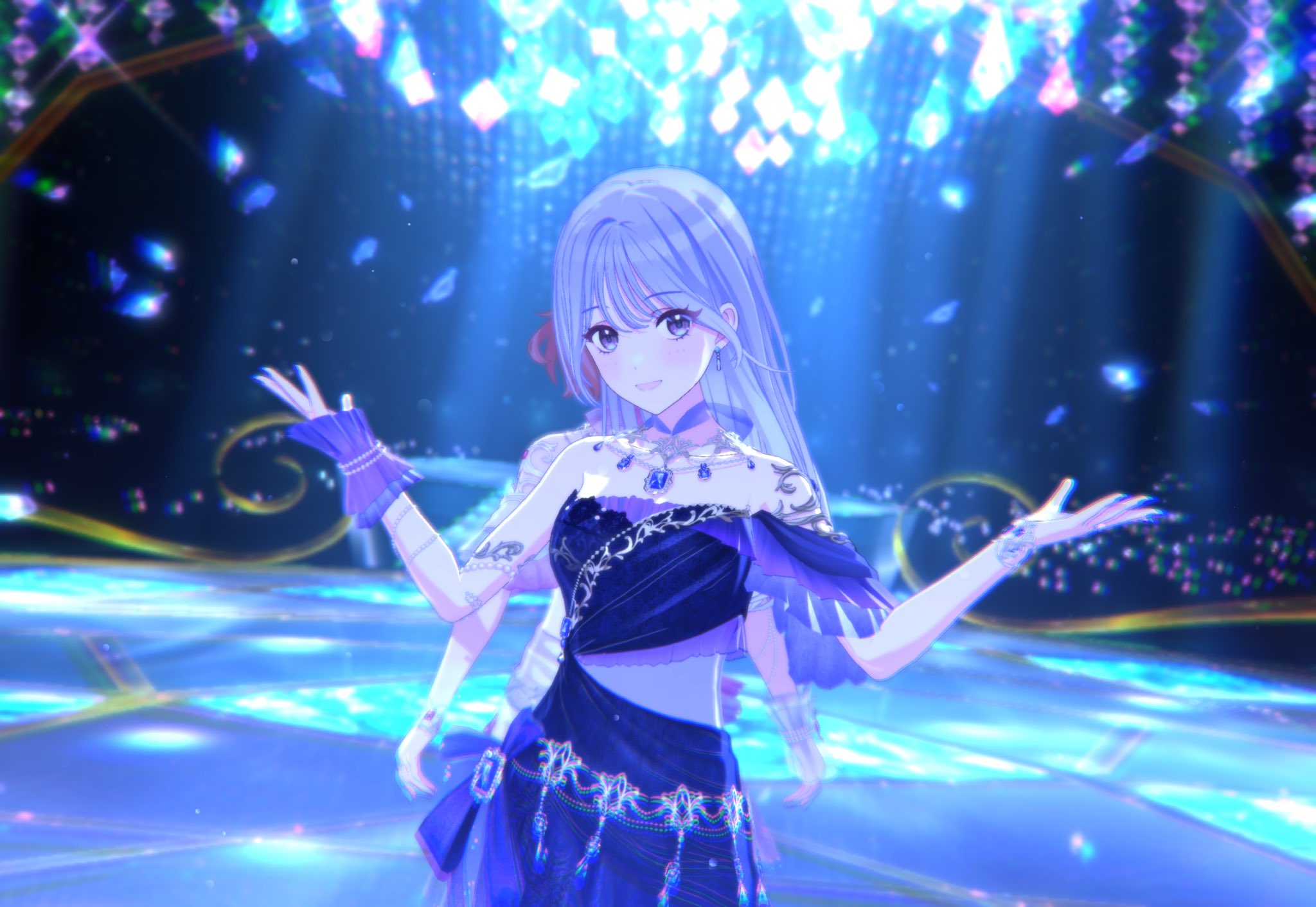 コメティック プロデュース 公式ブレスレット Mサイズ 鈴木羽那 ブロマイド アイドルマスター シャイニーカラーズ コメティックプロデュース