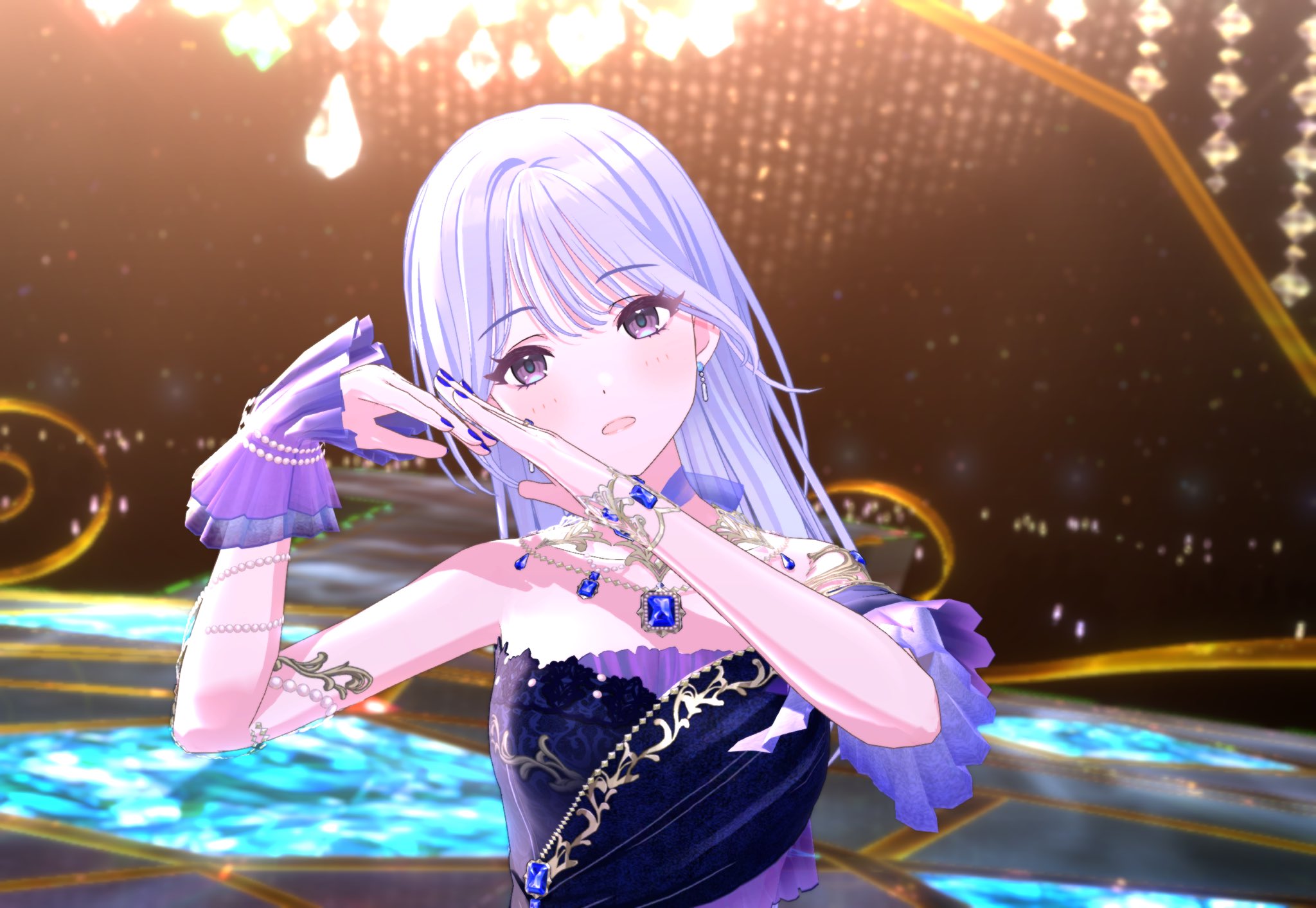 コメティック プロデュース 公式ブレスレット Mサイズ 鈴木羽那 ブロマイド アイドルマスター シャイニーカラーズ コメティックプロデュース