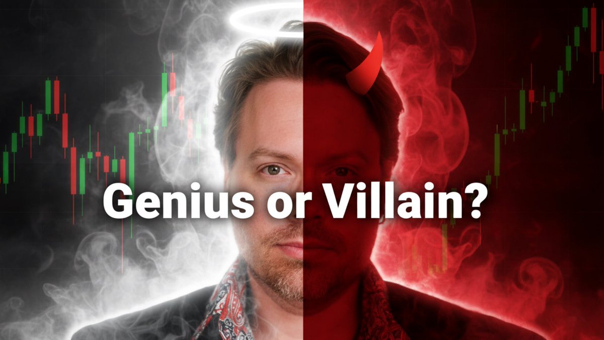 realpumpanomics's tweet image. @RichardHeartWin: Crypto’s Biggest Genius or Greatest Villain? 
What side are you on? 👇
youtu.be/qbeM7OMl41w?si… via @YouTube