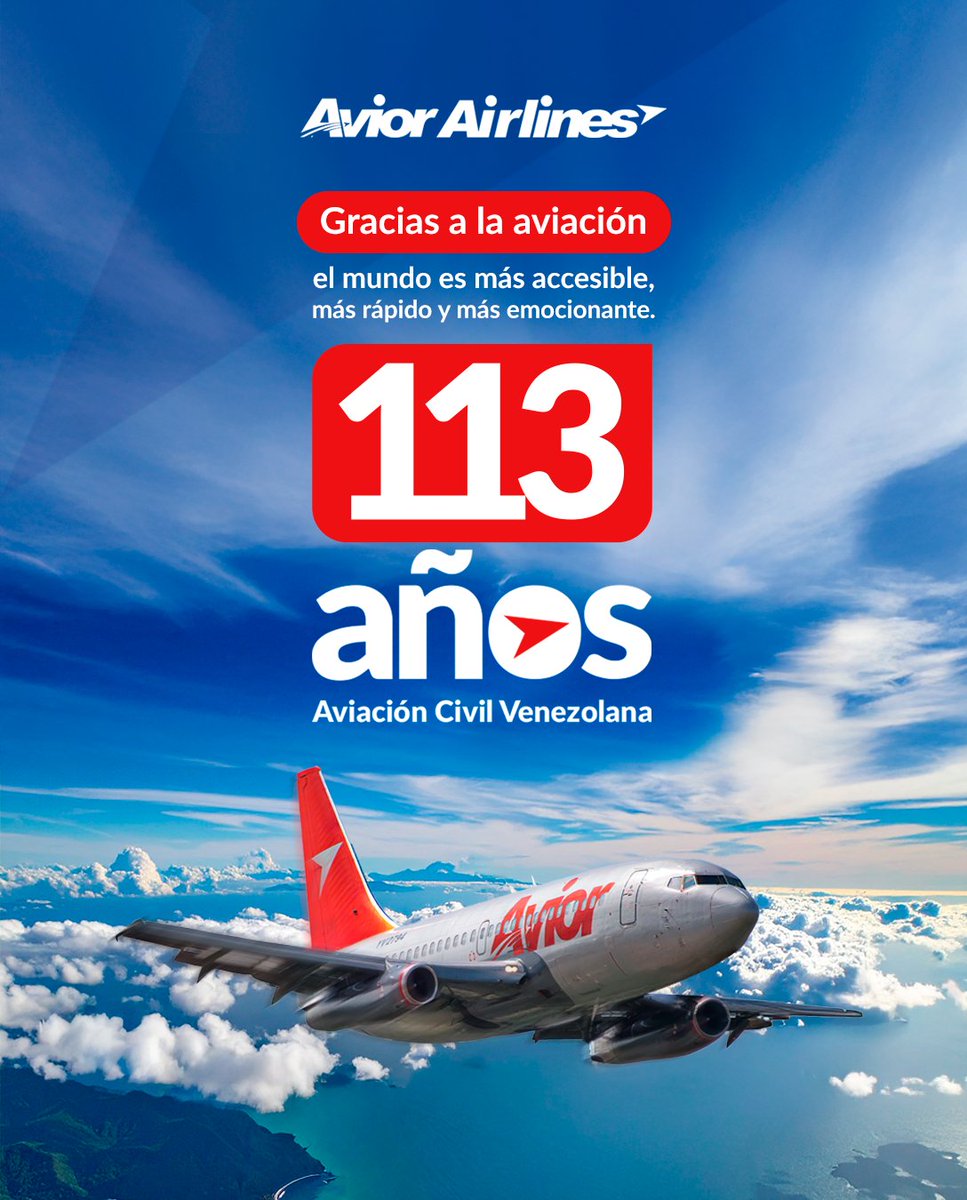 ¡Día de la Aviación Civil Venezolana! ✈️✨