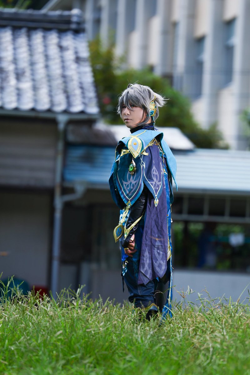 kitsuneko_fox's tweet image. 【cosplay】
原神 / アルハイゼン

📸
１枚目　@the9thekid 
２枚目　@underpmotors 

#GenshinImpactcosplay #原神コスプレ 
#アルハイゼン 
#OSUコス #新城コス