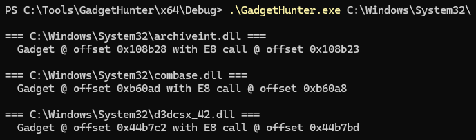 _RastaMouse's tweet image. Knocked up a quick tool to help find RBX gadgets that follow a call instruction.