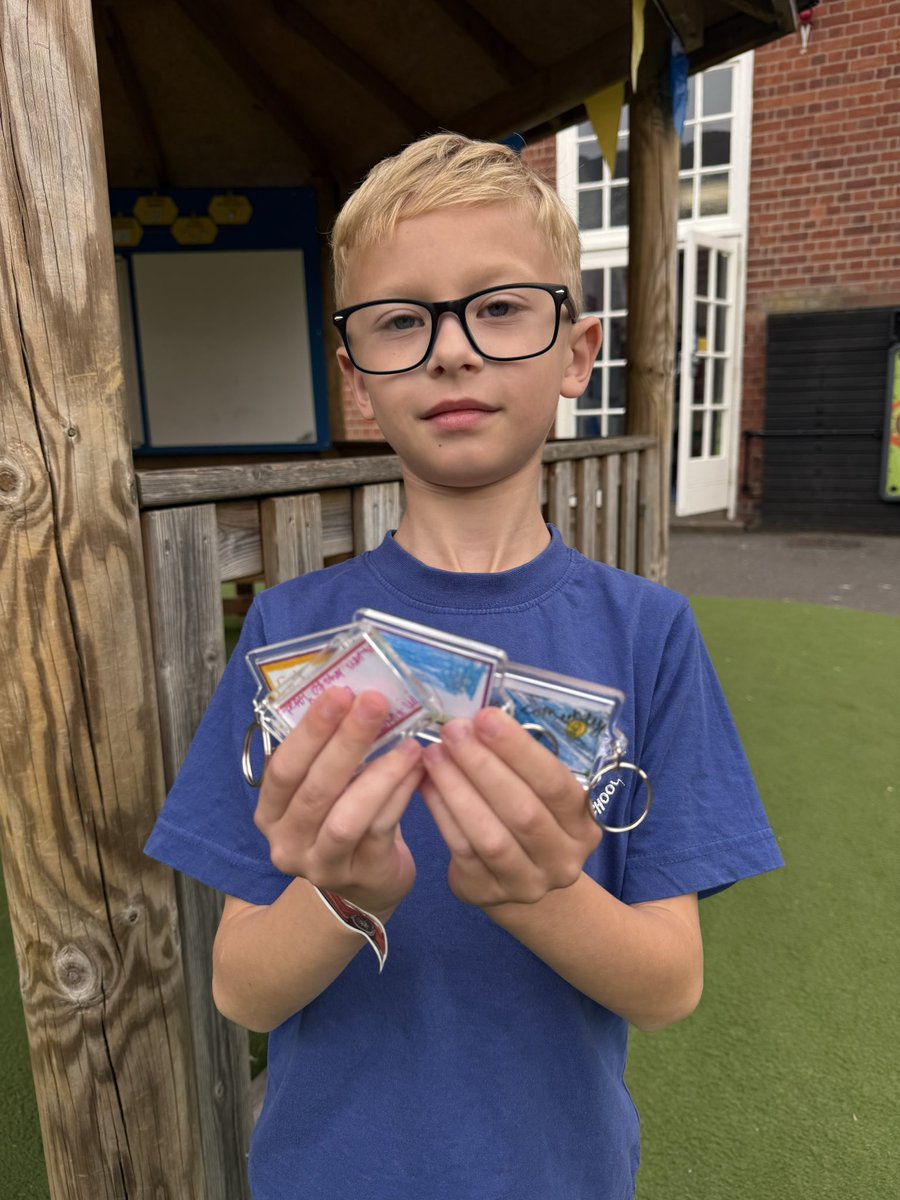 Mrs Gibson (@mrsgibsonhcps) on Twitter photo Today a Year 3 pupil came to me with an idea of what we could sell at Fri-Yay.
I love your handmade key rings and I love that you came to me to ask if we could sell these at Fri-Yay.
Look out for these fabulous key rings this Fri-Yay <a href="/HazelSchool/">Hazel Community Primary School</a> <a href="/MrsBishopHCPS/">Mrs Bishop</a> Today a Year 3 pupil came to me with an idea of what we could sell at Fri-Yay.
I love your handmade key rings and I love that you came to me to ask if we could sell these at Fri-Yay.
Look out for these fabulous key rings this Fri-Yay <a href="/HazelSchool/">Hazel Community Primary School</a> <a href="/MrsBishopHCPS/">Mrs Bishop</a>