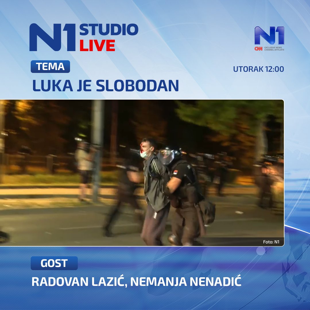 Uskoro počinje #StudioLive sa <a href="/tatjanaaleksic/">Tatjana Aleksic</a> 

Slučaj studenta Fakulteta tehničkih nauka Luke Mihajlovića, koji se lečio u KBC Zemun, alarmirao je javnost zbog svodečenja majke i sestre studenta da je, i pored teških telesnih povreda, nakon operacije vezan lisicama za bolnički