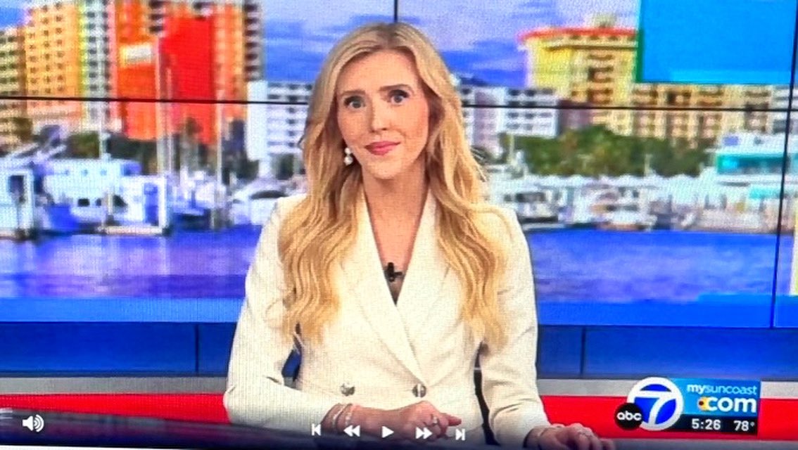 Feeling grateful to do what I love everyday &amp; confect with such wonderful viewers here on the Suncoast 🫶🏻<a href="/mysuncoast/">ABC7 Sarasota</a>