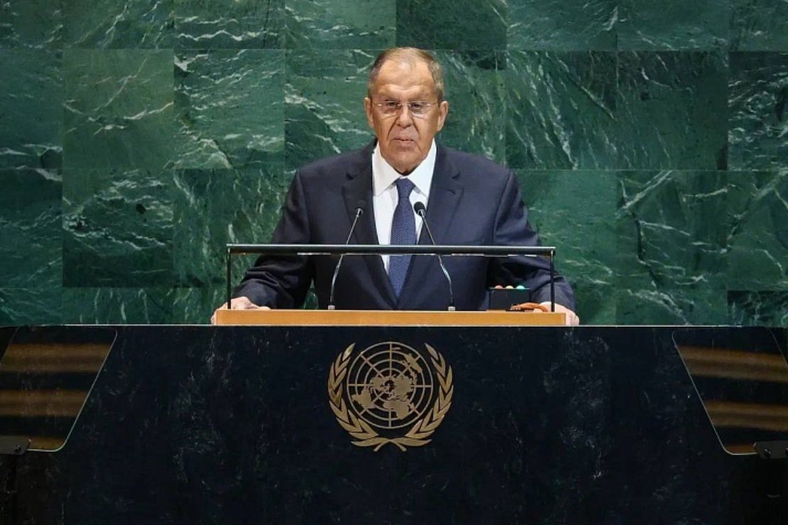 AndreasCWimmer's tweet photo. Rede des Außenministers der Russischen Föderation, Sergej Lawrow, auf der Generaldebatte der 80. Generalversammlung der Vereinten Nationen, New York, 27. September 2025.

https://t.co/IhDYcXyUc5

BU: Sergej Lawrow, Außenminister der Russischen Föderation. https://t.co/ZyTNBqzFcK