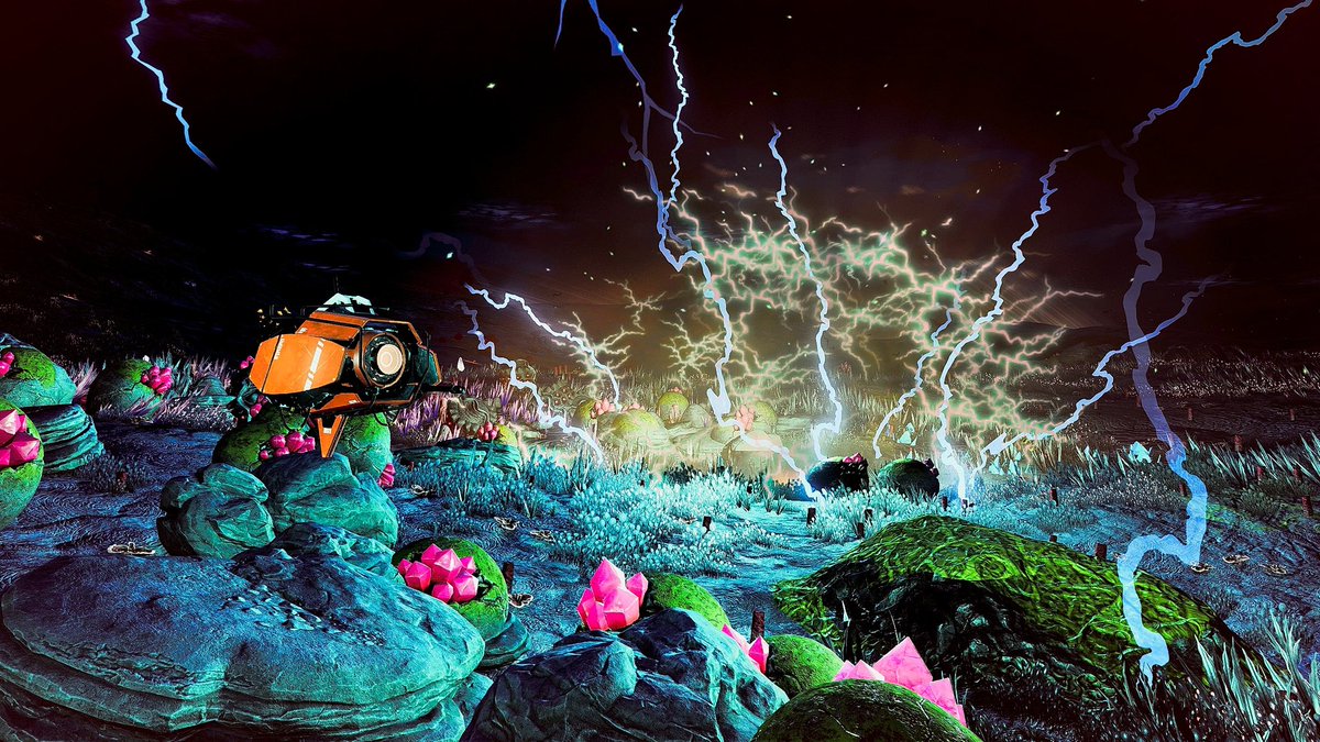 Travellers, 
It not fair that weather gets to us but not the Sentinels ! <a href="/hellogames/">Hello Games</a> <a href="/NoMansSky/">Sean Murray</a> #NoMansSky