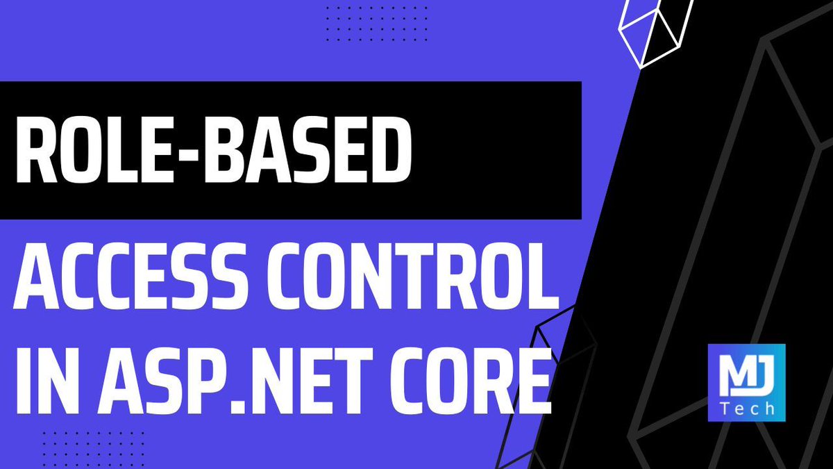 aspnetcore_news's tweet image. Building Secure APIs with Role-Based Access Control in ASP .NET Core by @mjovanovictech milanjovanovic.tech/blog/building-… #aspnetcore