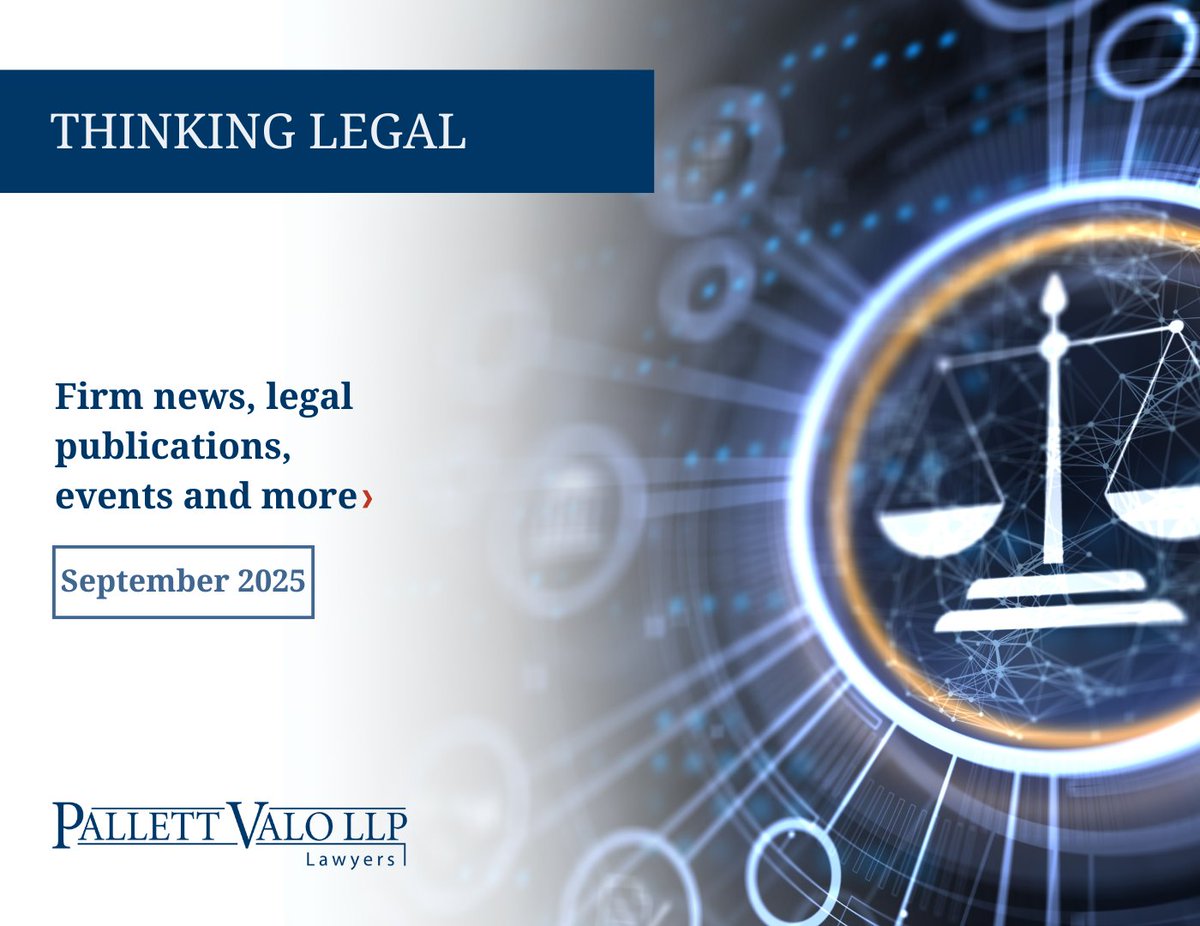 Explore the September edition of Thinking Legal and stay connected with the latest insights, events, and community involvements from our team: ow.ly/ZIEl50X3JJJ.
#ThinkingLegal #LegalUpdates #Legal