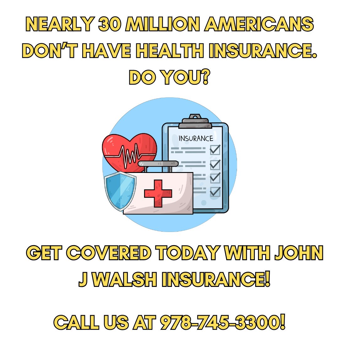 WalshInsurance1's tweet image. Get covered today with John J Walsh Insurance!