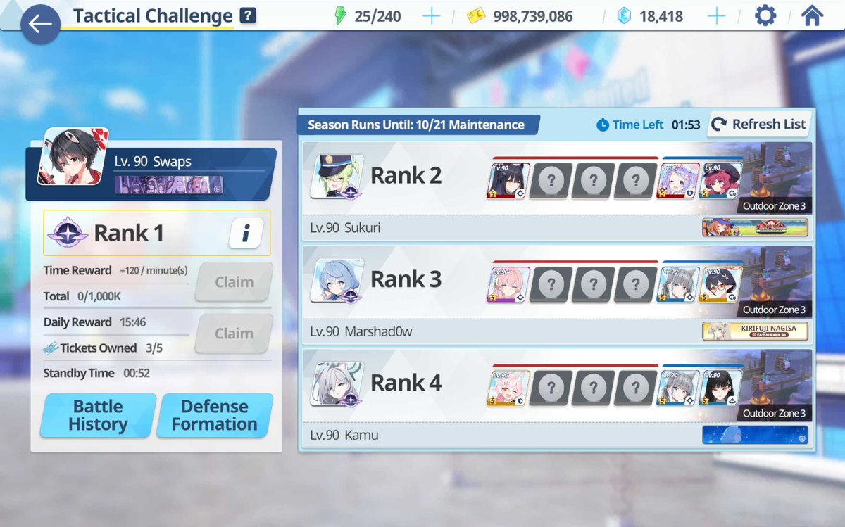 Started to play Blue Archive again after a really long break ☺️