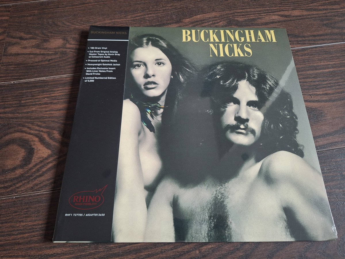 Postie has been.  I have wanted this album on LP for more years than I care to remember.  Thank you <a href="/LBuckingham/">Lindsey Buckingham</a> <a href="/StevieNicks/">Stevie Nicks</a> <a href="/Rhino_Records/">Rhino Records</a> for reissuing this album.  Super happy to finally own it on wax.