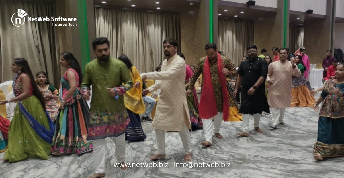 netwebsoftware's tweet image. Our Vadodara & Hyderabad teams celebrated Navratri with Garba’s rhythm & Bathukamma’s floral beauty—embracing unity, gratitude & joy. Diversity strengthens our culture, togetherness drives us: bit.ly/477i5nB 🌸💃 #CultureAtWork #CelebratingTogetherness