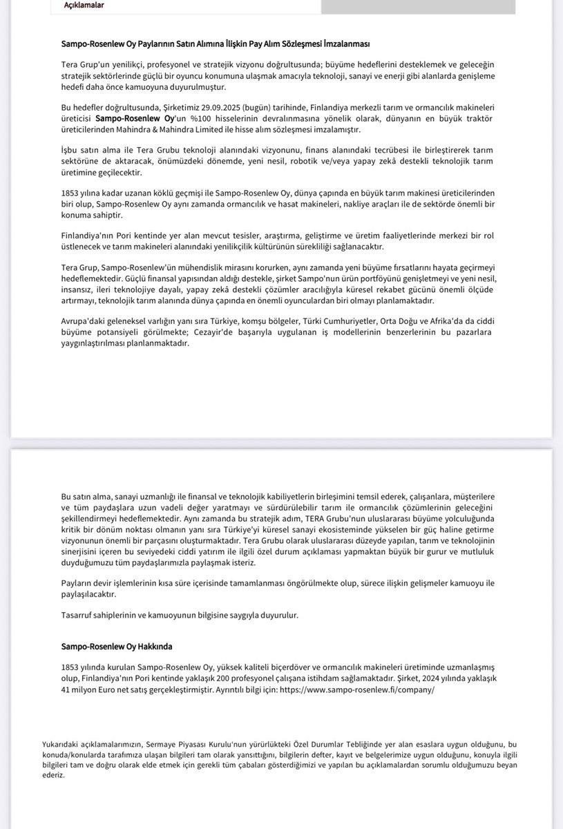 #TERA #TEHOL #TRHOL #PEKGY 

<a href="/teraholding/">Tera Holding</a> <a href="/terayatirim/">Tera Yatırım</a> 🧿