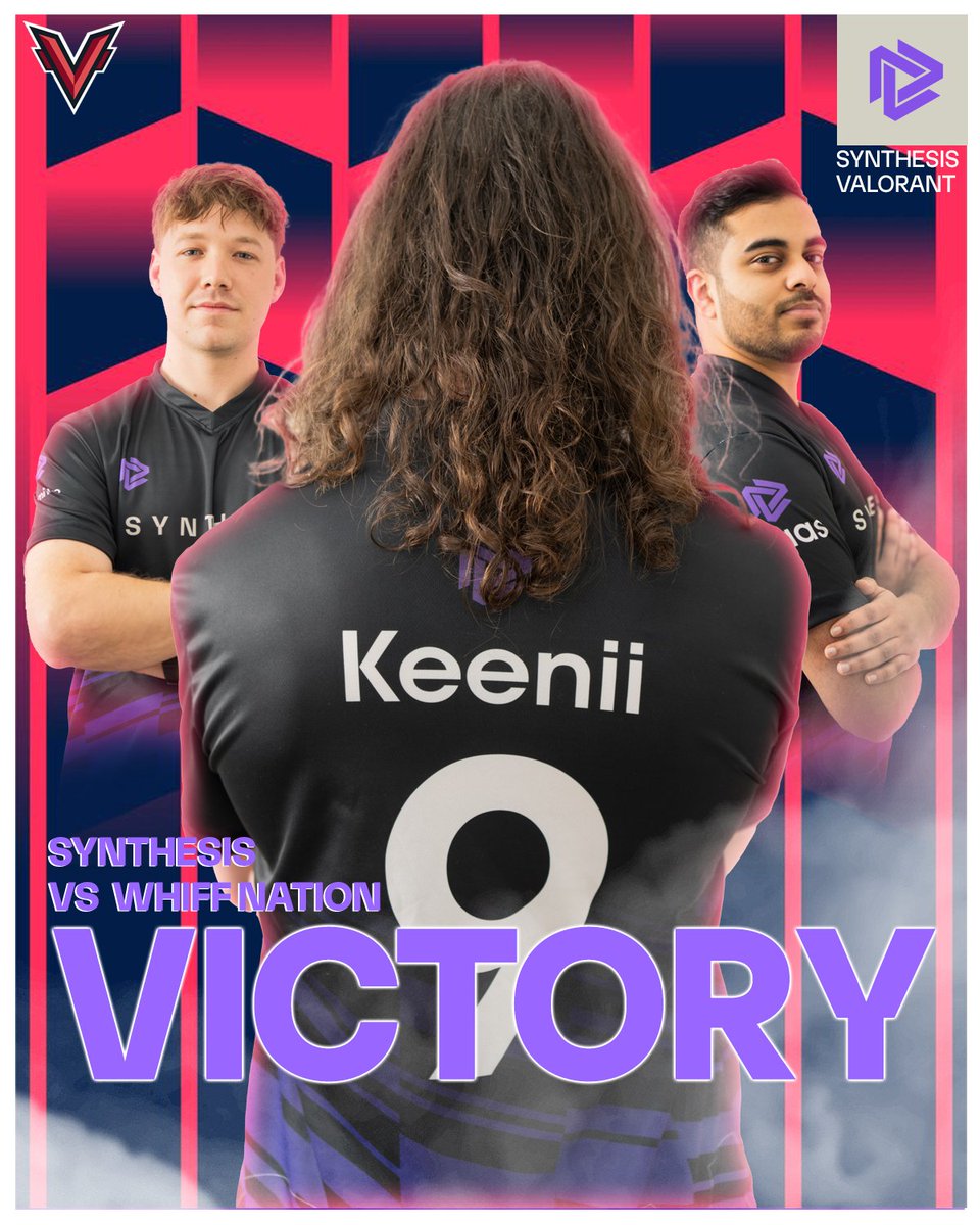 Last night was successful from #SYNVALORANT in the <a href="/VESAEvents/">VESA</a> Community Cup

Taking our first W in Group B.💥

GGWP to <a href="/Whiff_Nation/">Whiff Nation</a> 

#ShowTheWorld #VESA #VALORANT