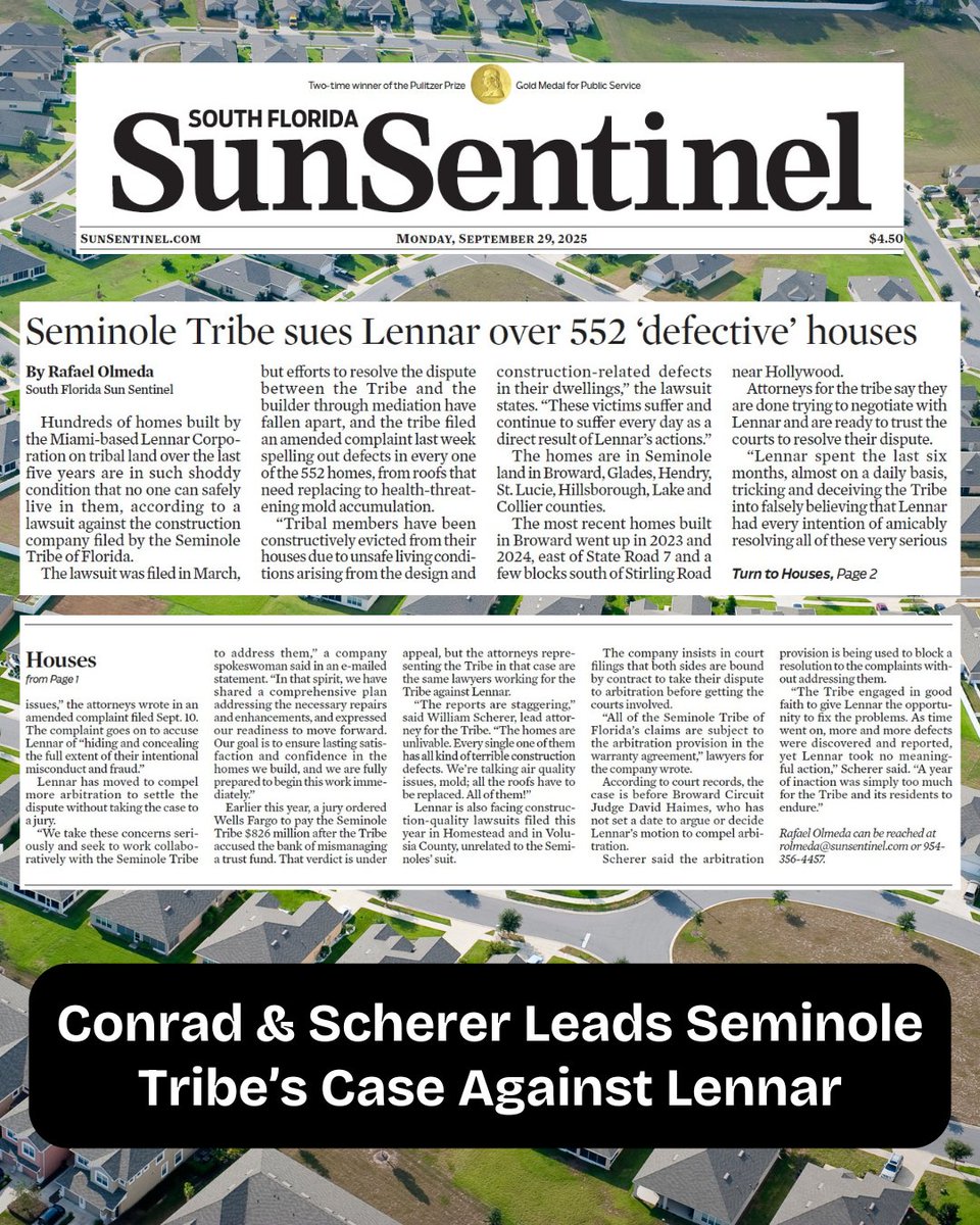 Conrad & Scherer tweet media