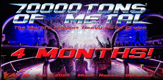 Sailors - In just 4 MONTHS, prepare for an unforgettable Heavy Metal Vacation onboard the Freedom of the Seas for #70000TONS OF METAL 2026 The Original, The World's Biggest Heavy #MetalCruise!

Photo Credit: Gonzalo Pozo

#INEXTREMO