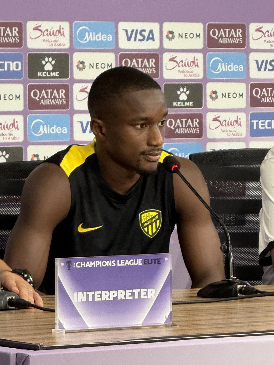 🔴 موسى ديابي قائلاً :

حالياً تفكيرنا في مواجهة شباب اهلي دبي الاماراتي .. والتفكير في الحاضر ونسيان الماضي

#الاتحاد_شباب_الأهلي