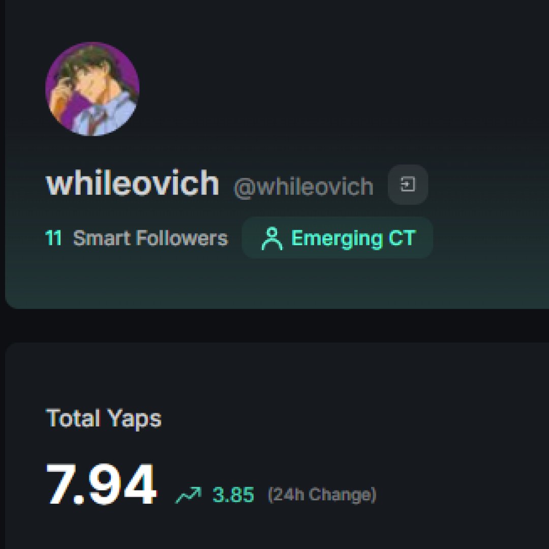 whileovich's tweet image. K@ito is a truly impressive project

I received almost 4 yaps yesterday, even though I didn&apos;t do anything unusual, just a couple of posts and about 25 replies

Some might say that&apos;s normal, but to get the previous 4 yaps, I spent a month making 2-5 posts and 75-120 replies every…