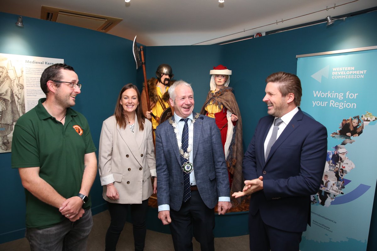 WesternDevCo's tweet photo. The WDC has today launched a new immersive digital experience at Rathcroghan Visitor Centre in Co. Roscommon, showcasing how the West of Ireland can lead as a testbed for creativity and innovation.

Developed under the WDC-led N-LITE project, the installation reimagines Oweynagat (Ireland’s “Gate to Hell”) through immersive storytelling, blending heritage, mythology and digital technology.

Backed by €1.5m from the Interreg NPA Programme, N-LITE supports creative SMEs across Ireland, Finland, Sweden, the Faroe Islands and Norway to explore new tools, markets and opportunities in immersive tech.

🎮 The experience will also feature in Tale Smiths, a free game bundle launching on Steam, bringing Ireland’s stories to global audiences.

👉 Read the full story here: https://t.co/Bp7xinTTks