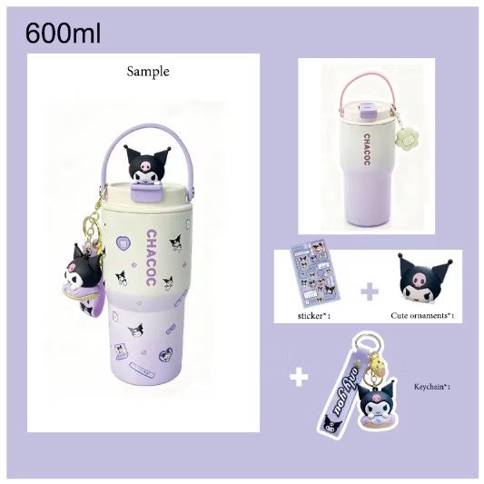 mena6344's tweet photo. แก้วน้ำเก็บอุณหภูมิ Sanrio น่ารัก ขนาดใหญ่ 600ML/900ML แก้วน้ำเย็น-ร้อน DIY พร้อมหูหิ้ว #รีวิวใช้จริง  #ของดีบอกต่อ 

พิกัด 📌https://t.co/C3mMh5U5TO https://t.co/RU8lZFyeVC