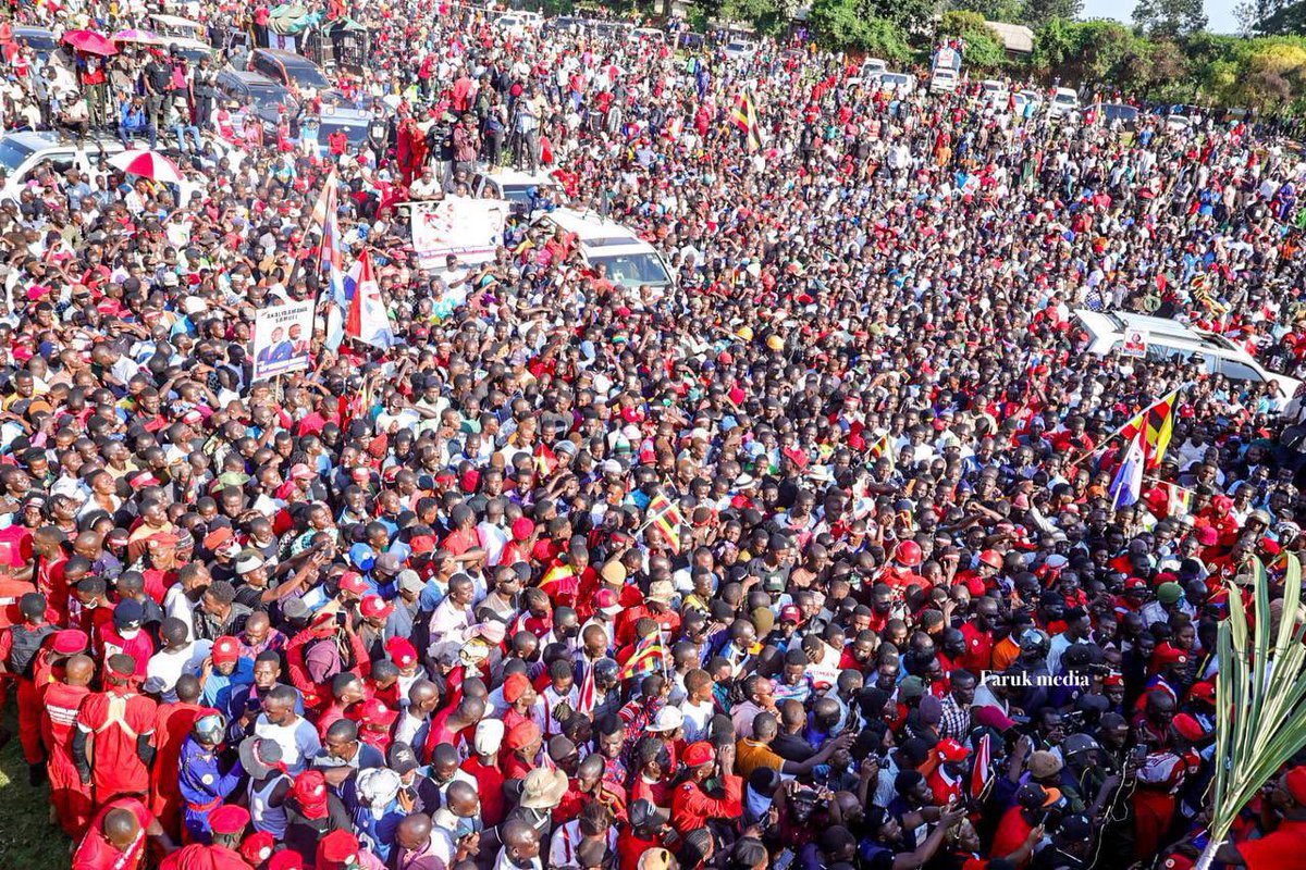 KAGOMA! Mwekaza Bakagwa era nkanhi N'abe Kamuli tuli munjila! Omulangila Ngobi <a href="/HEBobiwine/">BOBI WINE</a> Aidha paka Buyende....#protestvote2026