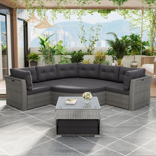stixbackyard's tweet photo. Upgrade your patio 🪑☀️ The Rattan Sectional Daybed with Cushions &amp; Center Table is perfect for lounging, hosting, or late-night hangs. Shop now: https://t.co/Nop5t3QhwK

#StixBackyard #PatioLife #OutdoorComfort https://t.co/NLN5eyyPpi